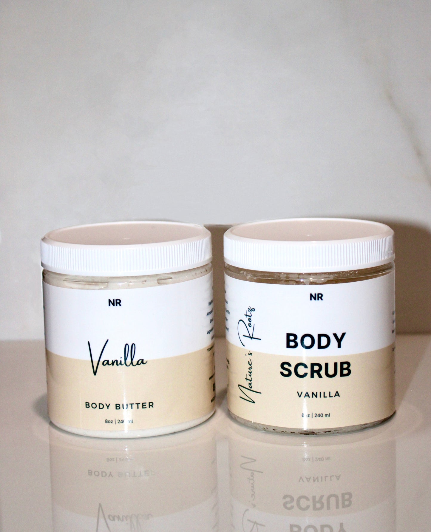 Vanilla Exfoliate + Hydrate Body Set