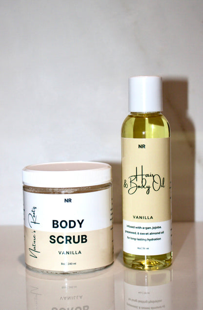 Vanilla Smooth + Glow Set