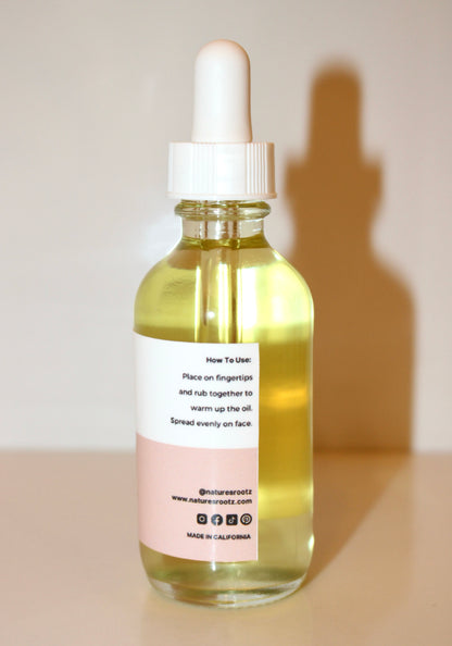 Aceite facial de rosa