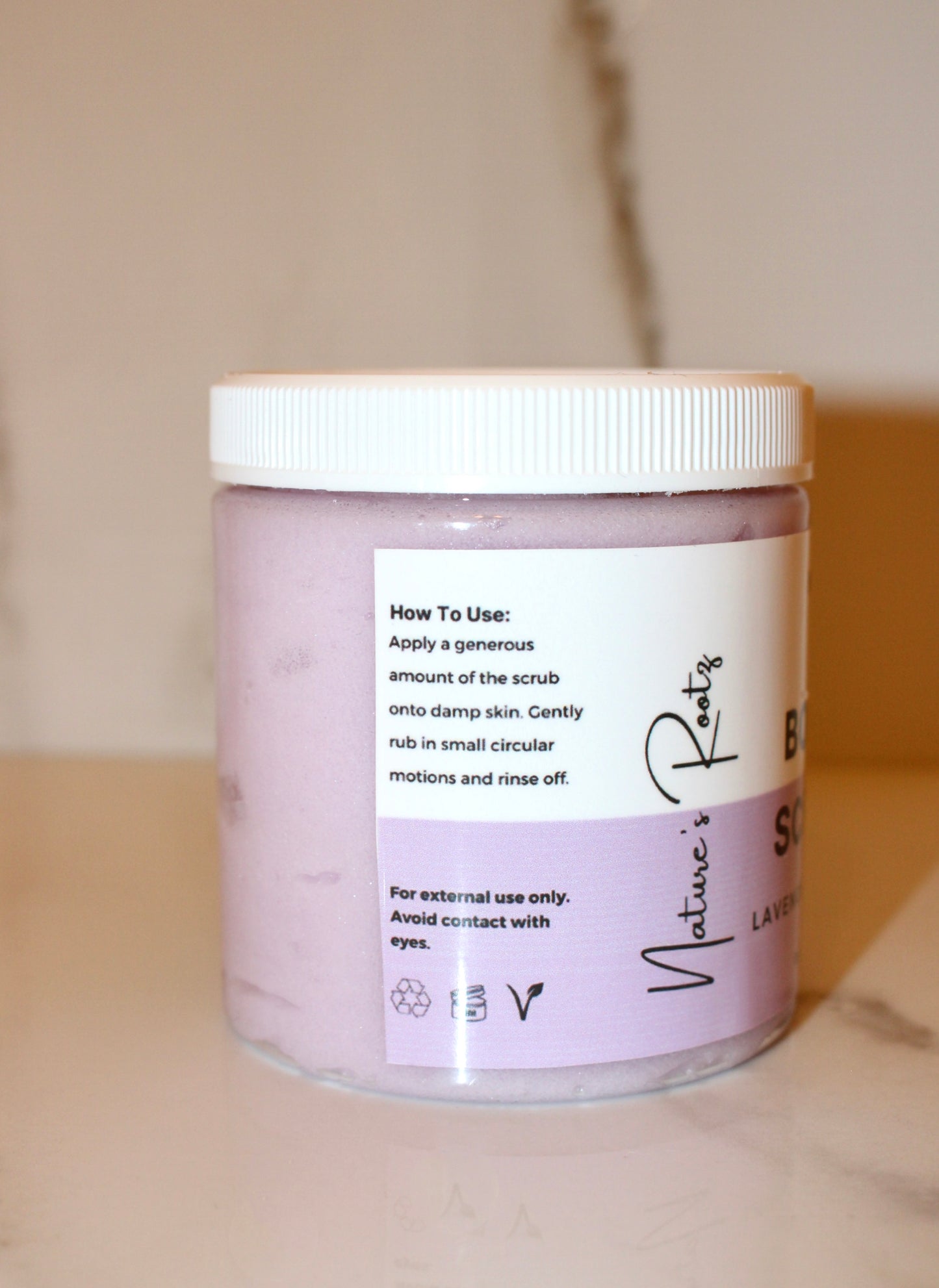 Lavender Vanilla Body Scrub