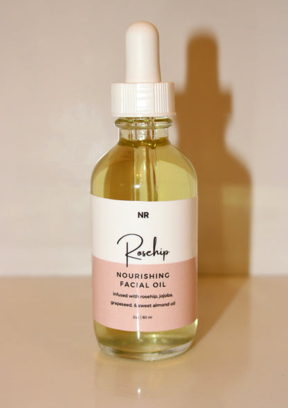 Aceite facial de rosa