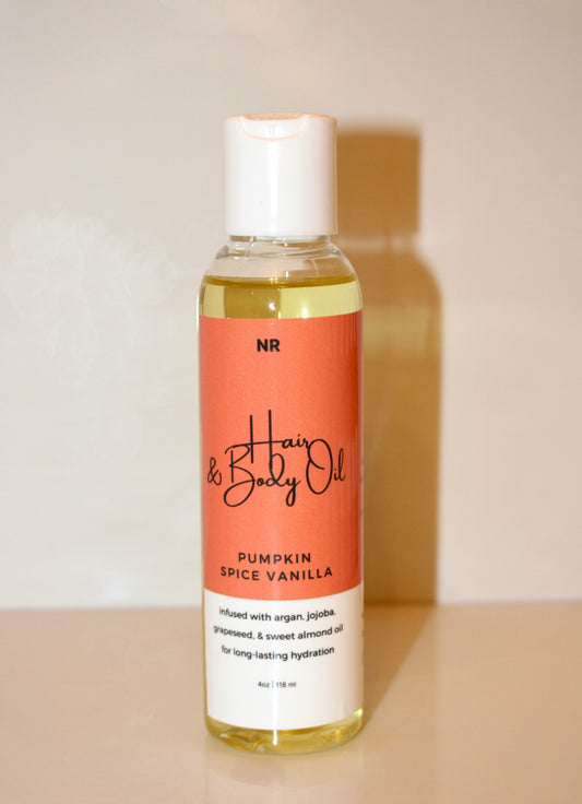 Pumpkin Spice Vanilla Hair & Body Oil