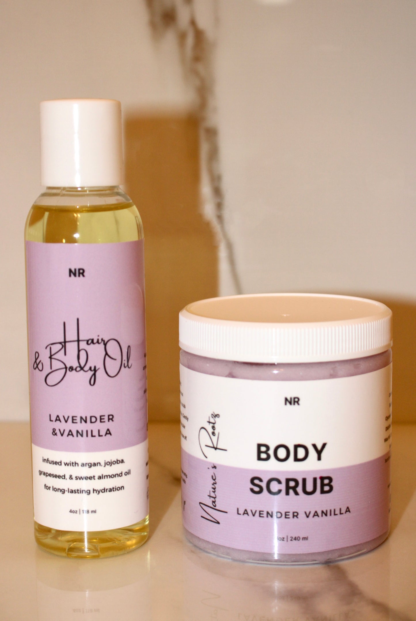 Lavender Vanilla Smooth + Glow Set