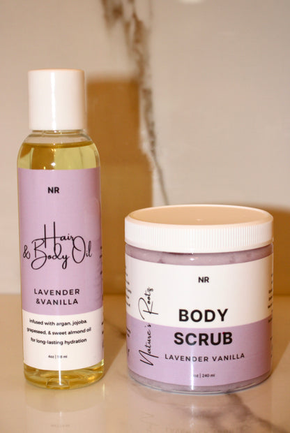 Lavender Vanilla Smooth + Glow Set