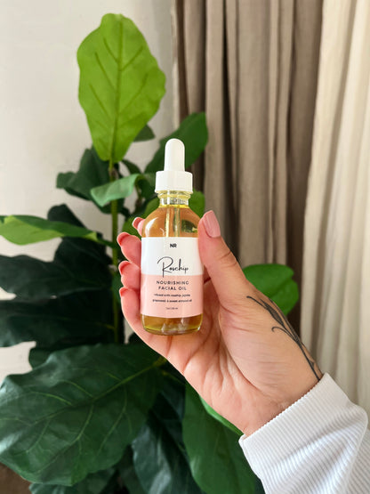 Aceite facial de rosa