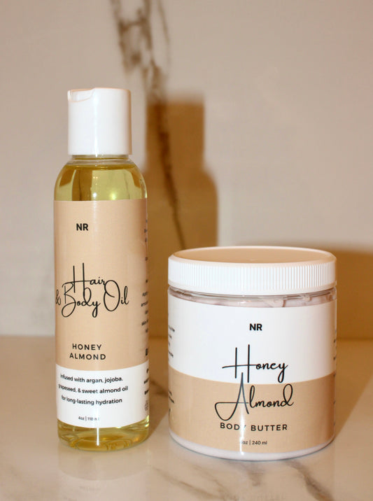Honey Almond Hydration Body Set