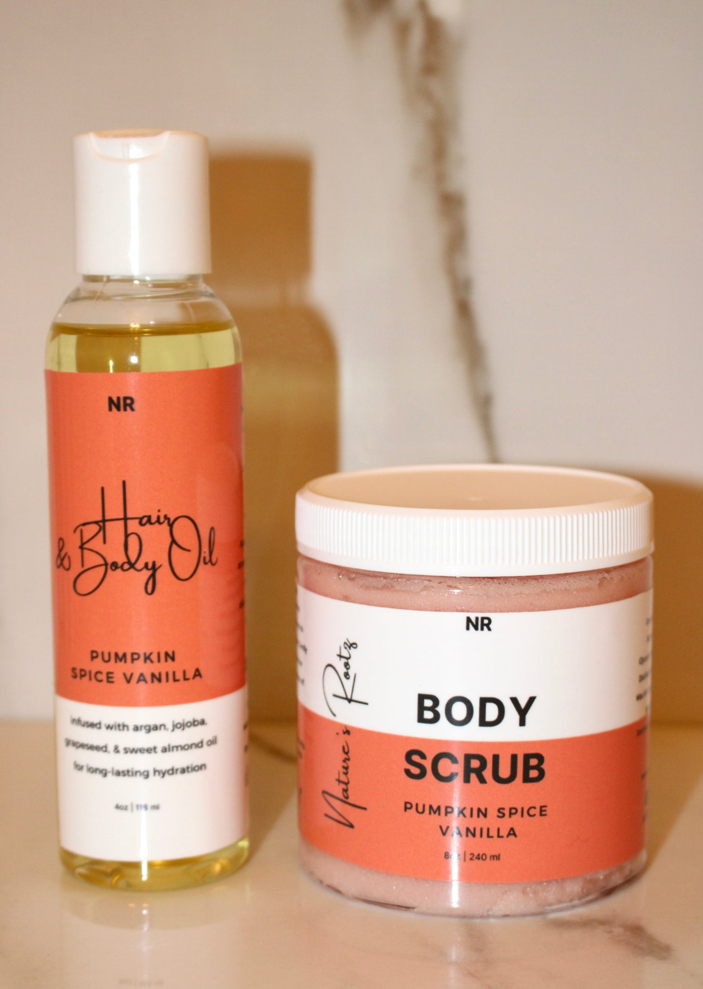 Pumpkin Spice Vanilla Smooth + Glow Set