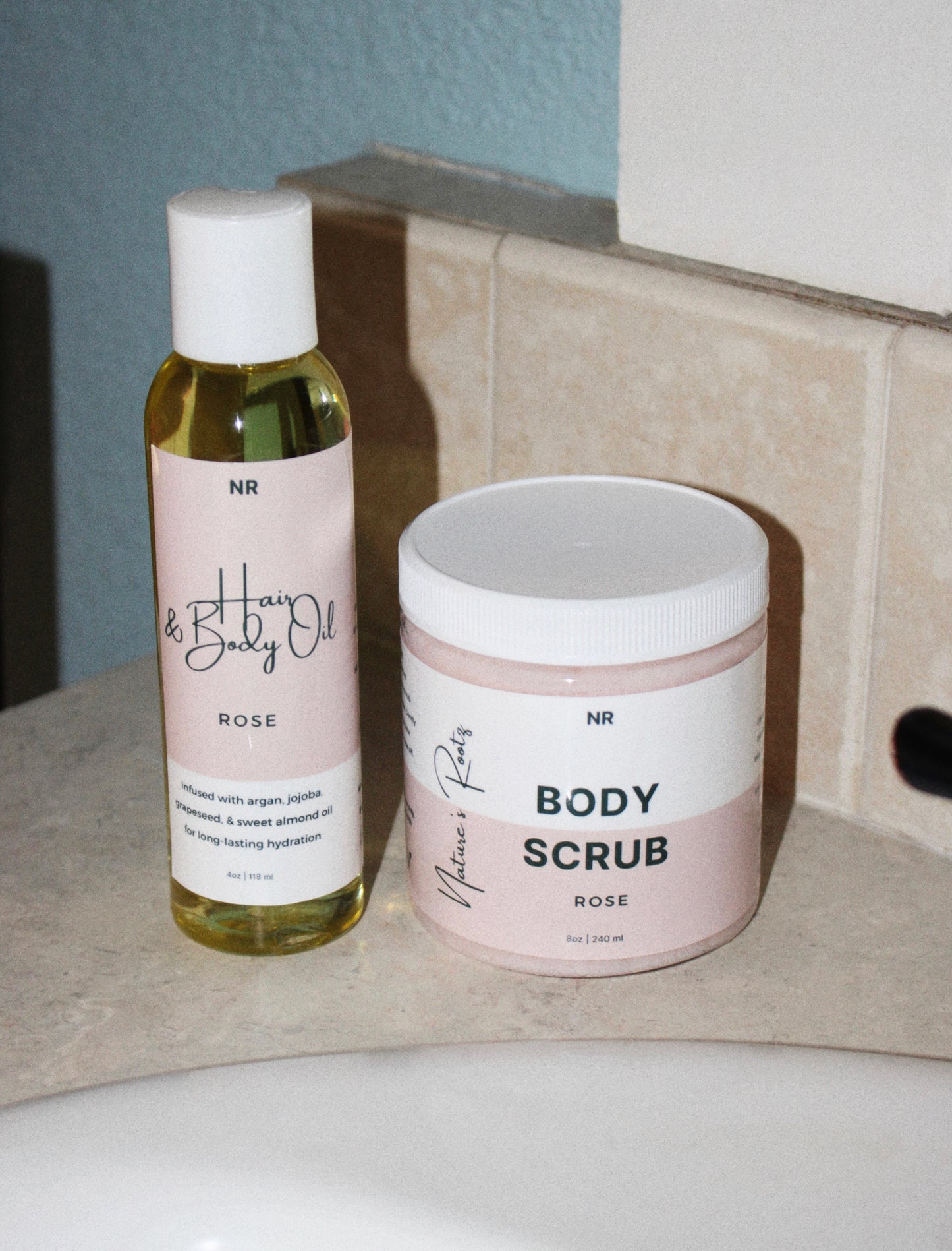 Rose Smooth + Glow Set