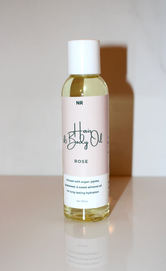 Rose Hair & Body Oil