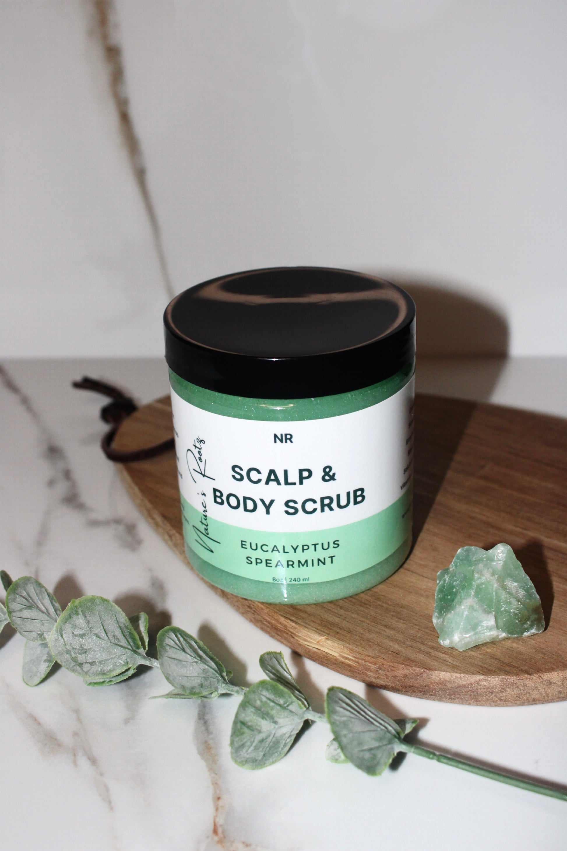 Eucalyptus + Spearmint Scalp & Body Scrub