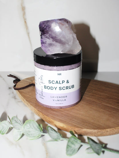 Lavender + Vanilla Scalp & Body Scrub