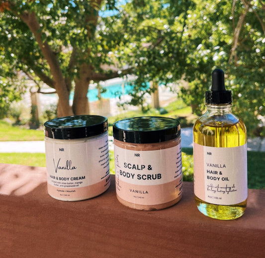 Vanilla Hair & Body Collection