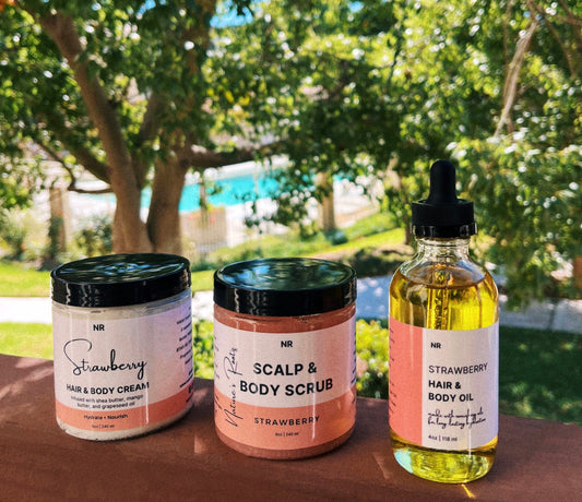 Strawberry Hair & Body Collection